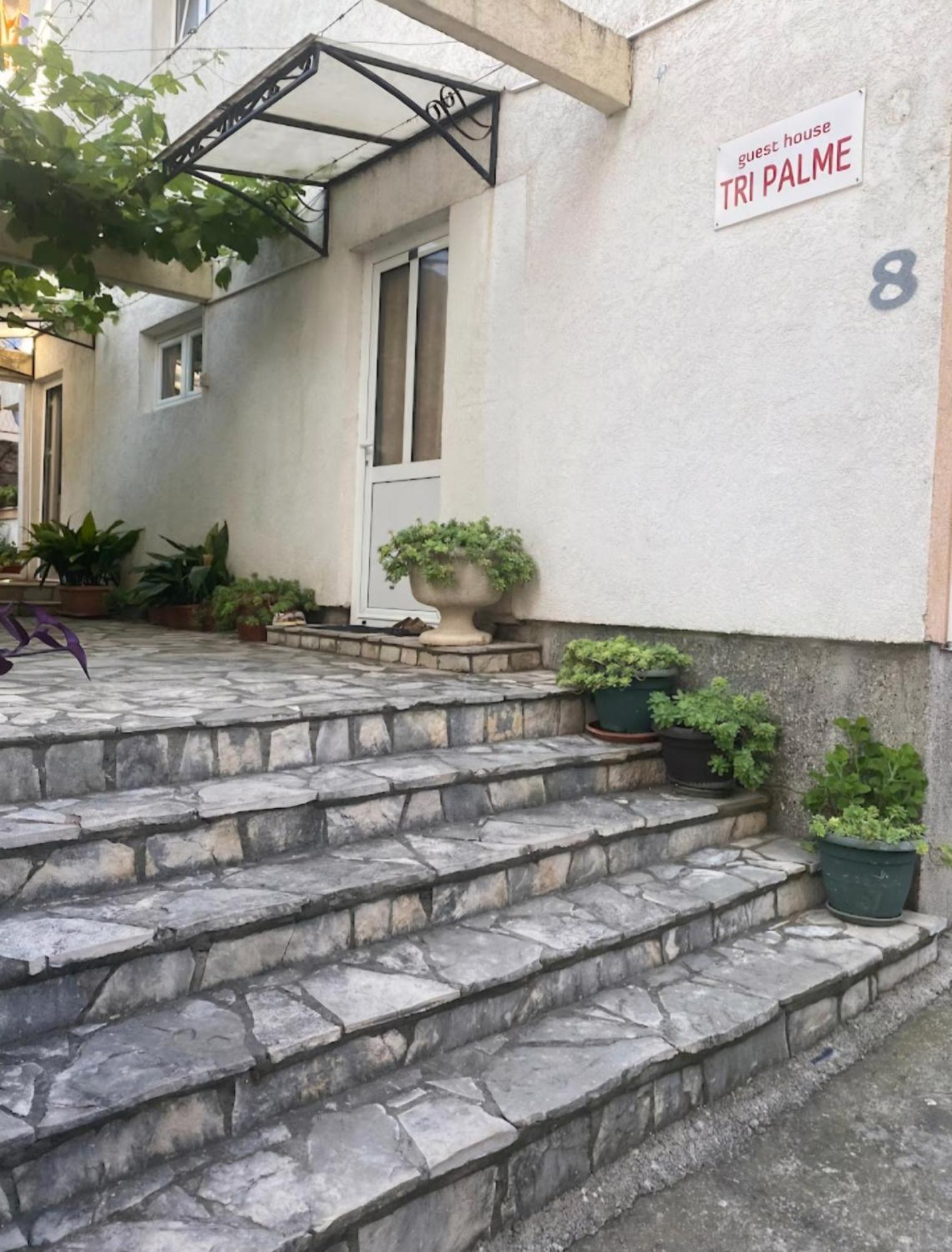 Guesthouse Tri Palme Bečići Exteriér fotografie